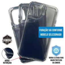 Capa Motorola Moto G04 - Clear Case Collection Graphite Black